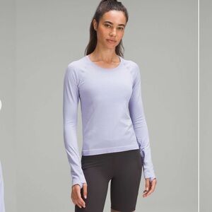 Lululemon Swiftly Tech Long Sleeve Shirt 2.0 *Race Length (Lilac Smoke)